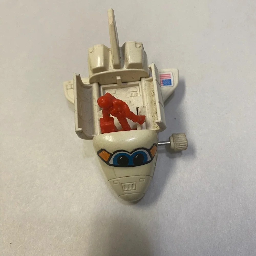 Vintage Tomy NASA Space Shuttle Astronaut Wind Up Toy Figurine Space Astronomy